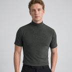 T-Shirt Col Rond Extensible Pour Hommes