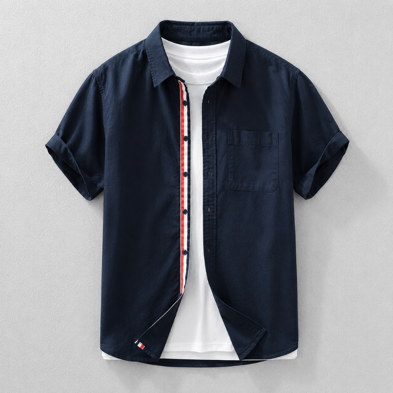 Chemise Ajustée Avec Poignets Fuselés Pour Hommes