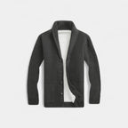 CARDIGAN HOMME MAILLE COL V BOUTONNÉ
