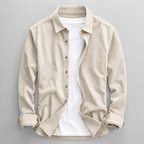 Chemise Ajustée Avec Ourlet Arrondi Pour Hommes