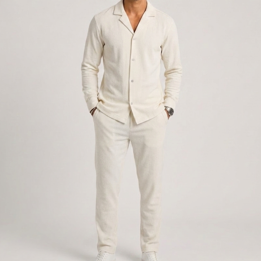 Ensemble Haut Manches Longues Avec Pantalon Pour Hommes