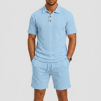 Ensemble Polo Manches Courtes Avec Short Pour Hommes
