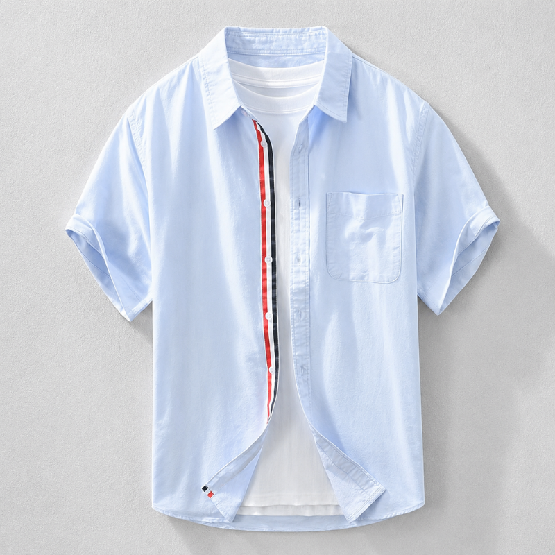 Chemise Ajustée Avec Poignets Fuselés Pour Hommes