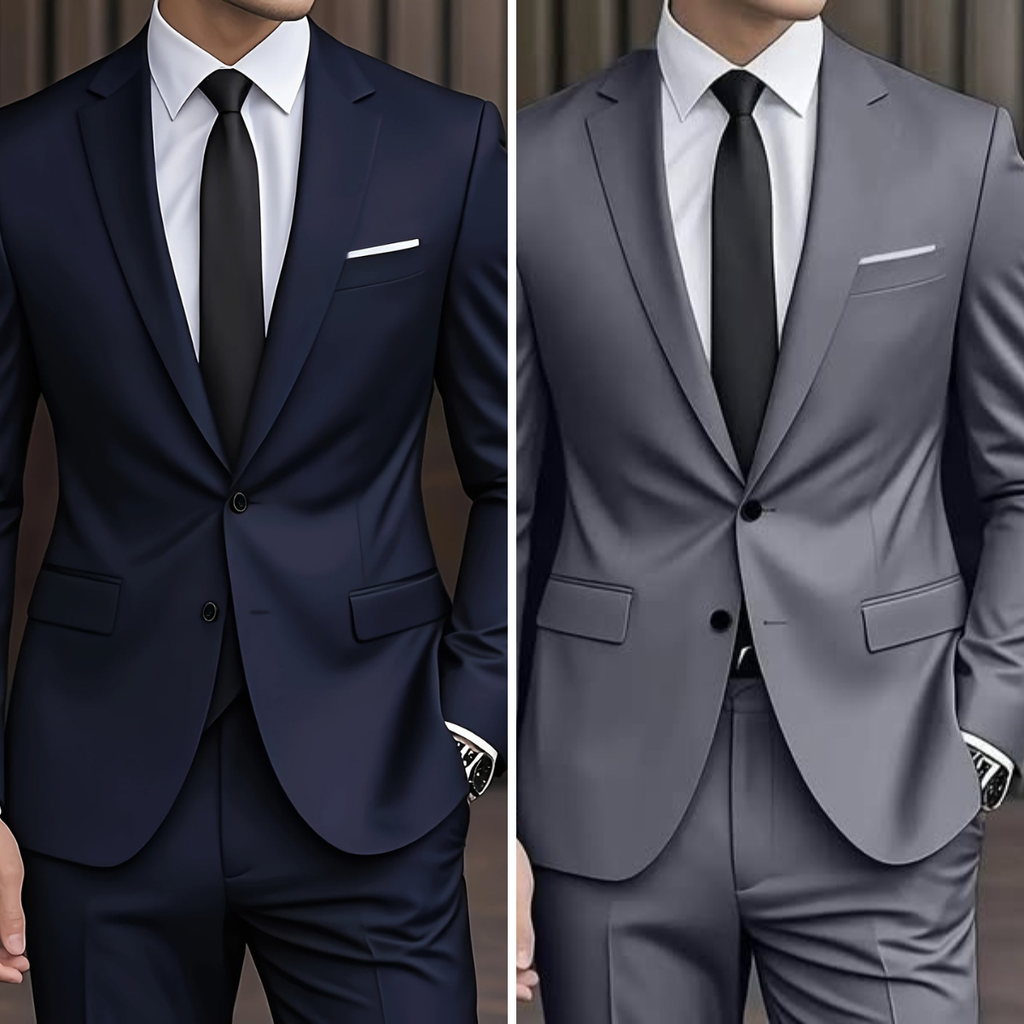 COSTUME HOMME DEUX PIÈCES CLASSIQUE