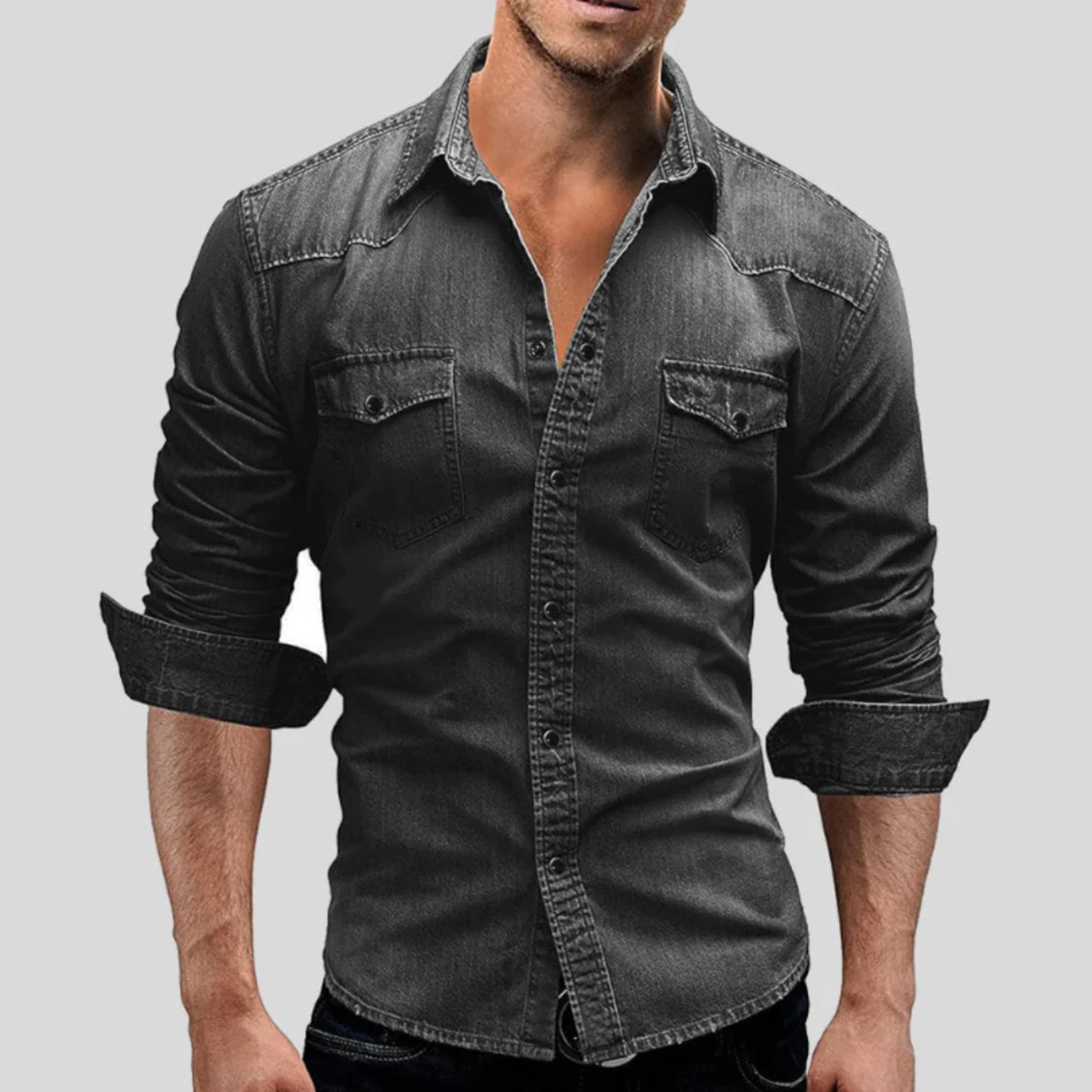 CHEMISE MATELASSÉE GASTON POUR HOMME