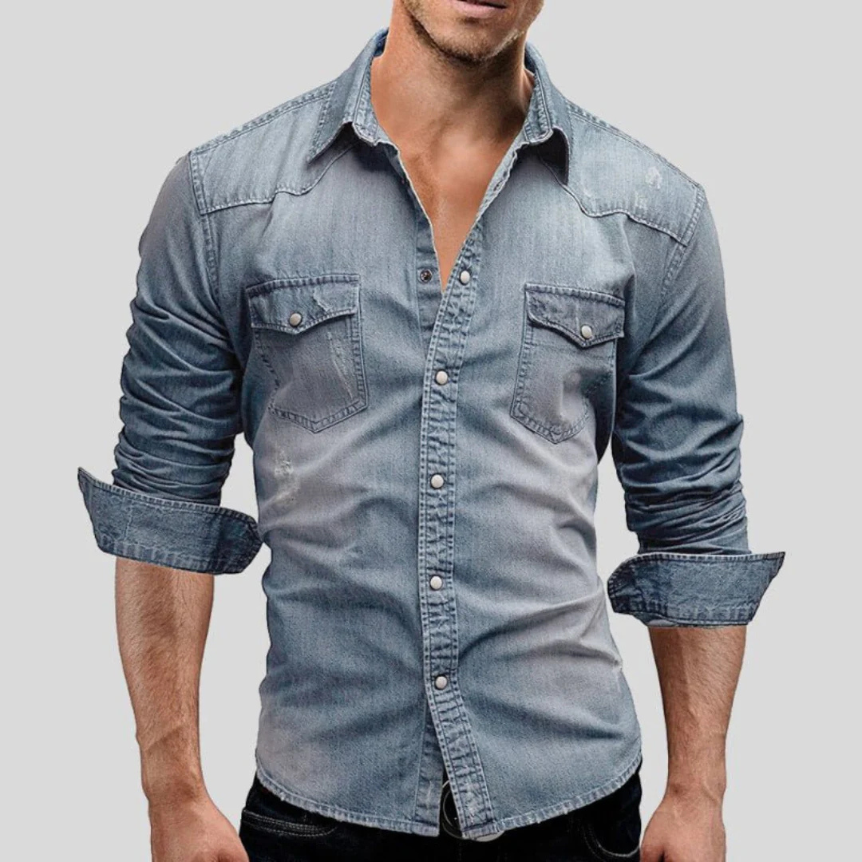 CHEMISE MATELASSÉE GASTON POUR HOMME