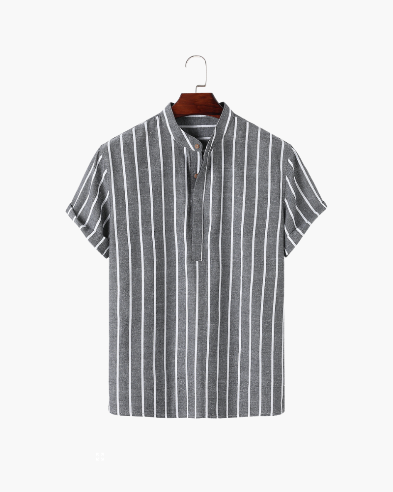 Polo Marin Avec Col Classique Pour Hommes