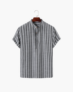 Polo Marin Avec Col Classique Pour Hommes