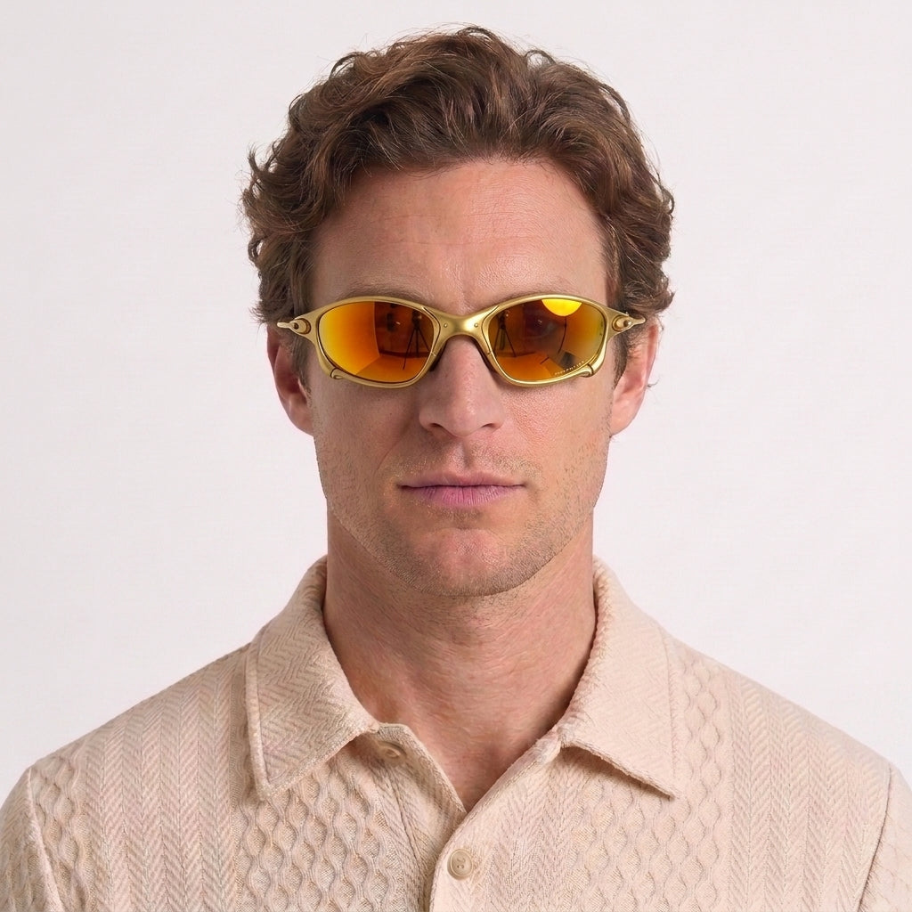 Lunettes De Soleil Sport Enveloppantes Polarisées Pour Hommes