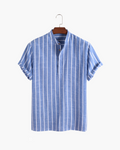 Polo Marin Avec Col Classique Pour Hommes