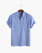 Polo Marin Avec Col Classique Pour Hommes