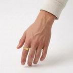 Bague Tropez Ajustable À Ligne Épurée