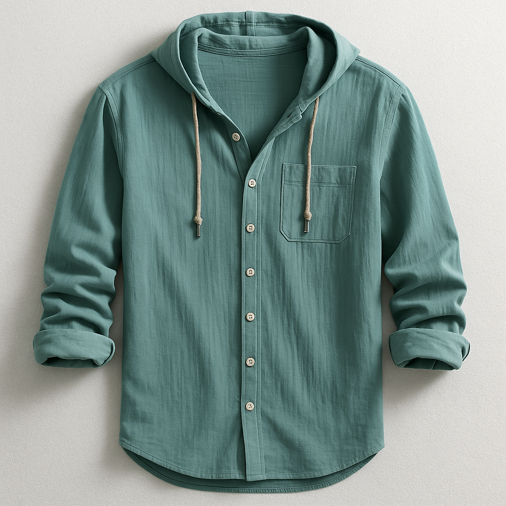 CHEMISE À CAPUCHE POUR HOMME