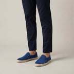 Mocassins De Conduite Slip-On En Daim Premium Pour Hommes