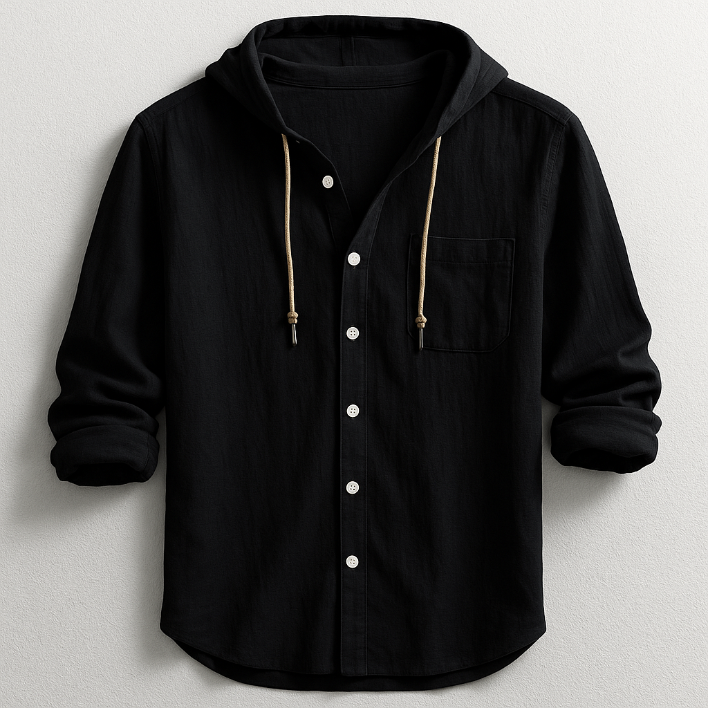 CHEMISE À CAPUCHE POUR HOMME