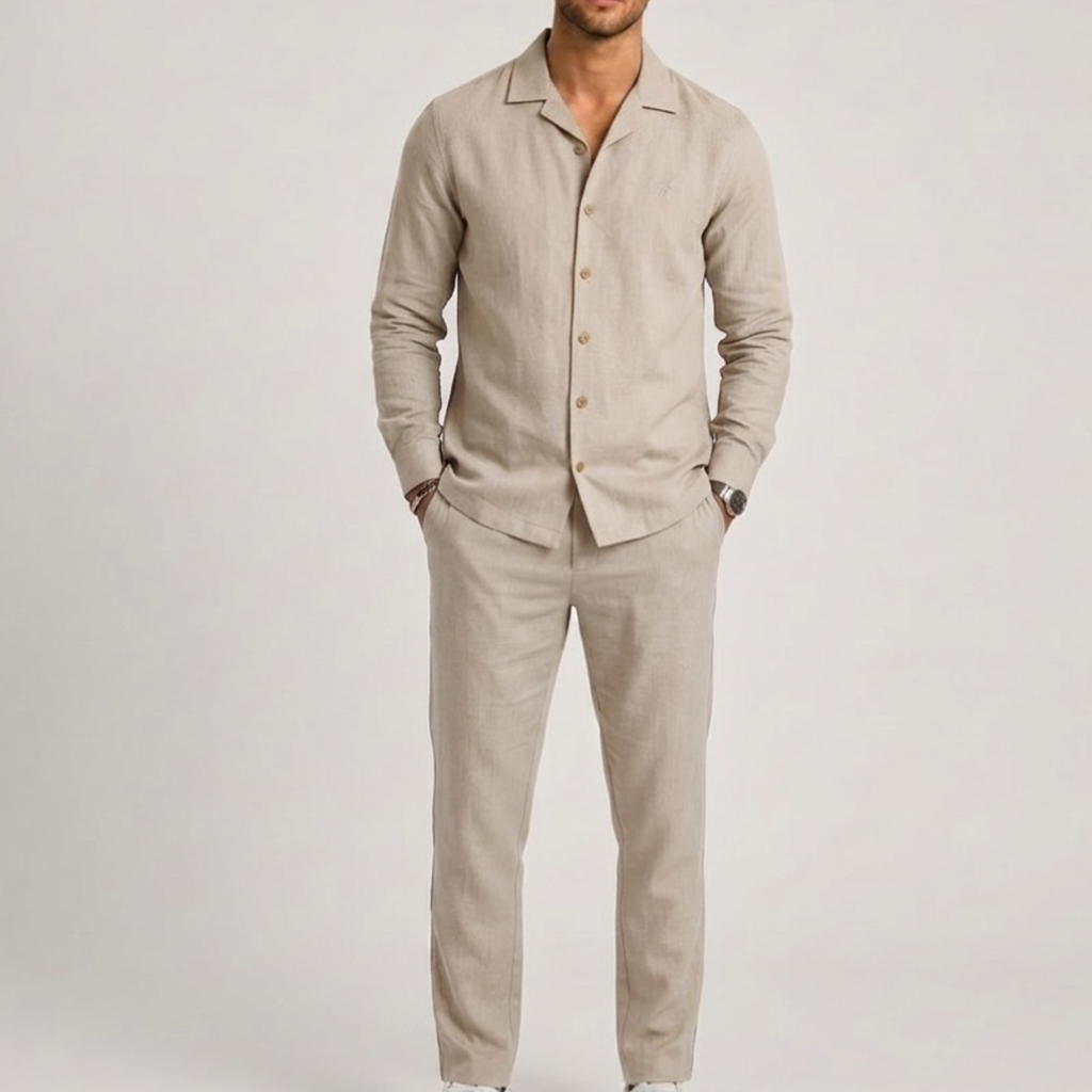 Ensemble Haut Manches Longues Avec Pantalon Pour Hommes
