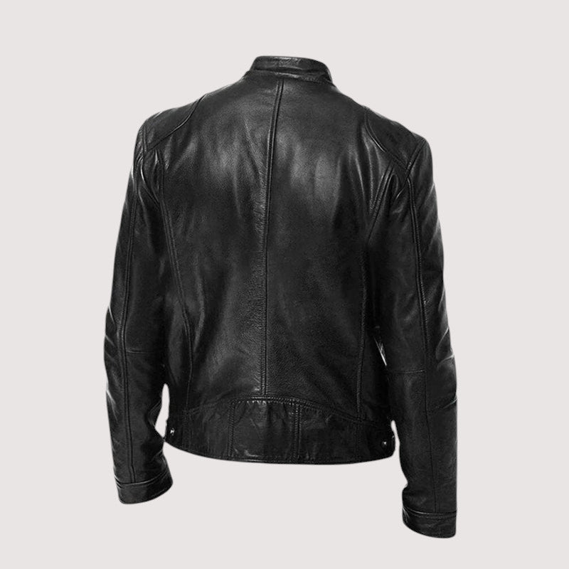 VESTE EN CUIR POUR HOMME
