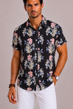 Chemise Fleurie Pour Hommes
