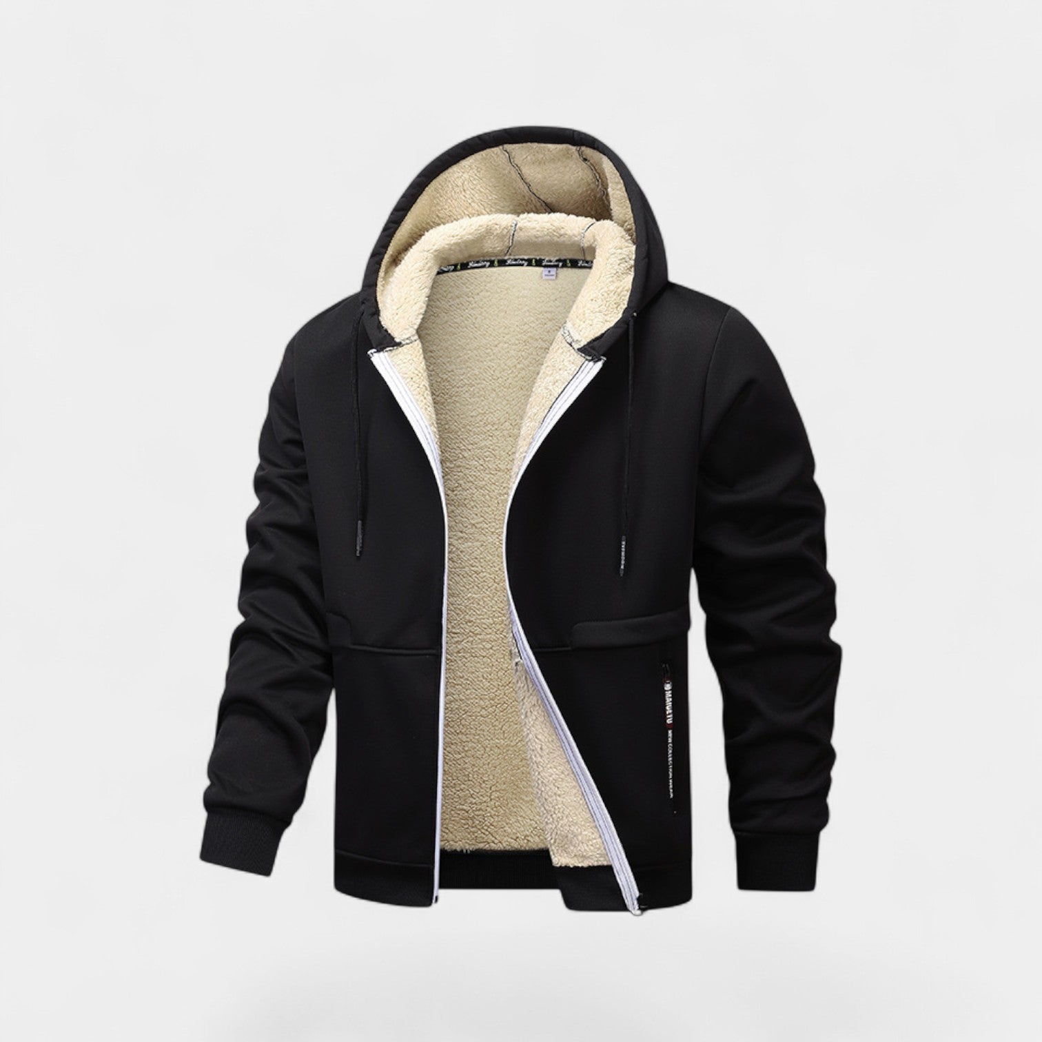CARDIGAN HOMME LAINE D’AGNEAU