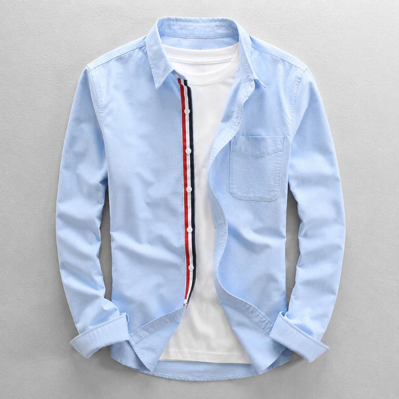 Chemise Ajustée Avec Ourlet Arrondi Pour Hommes