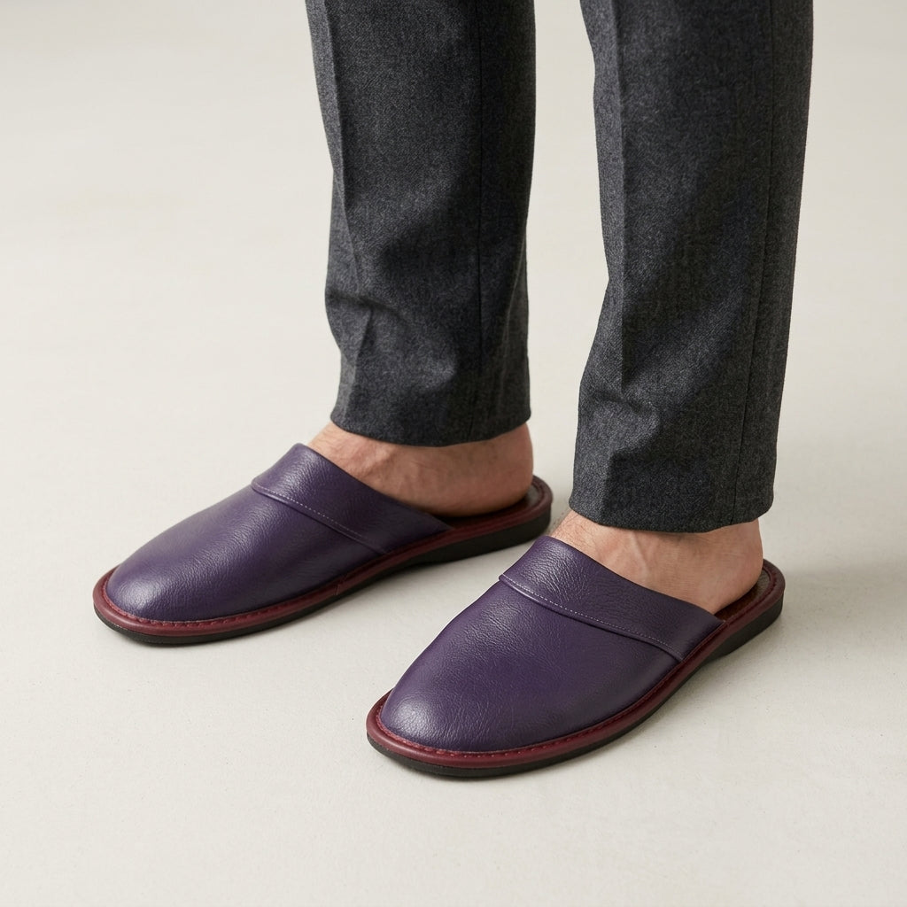 Chaussons D'Intérieur Slip-On Pour Hommes