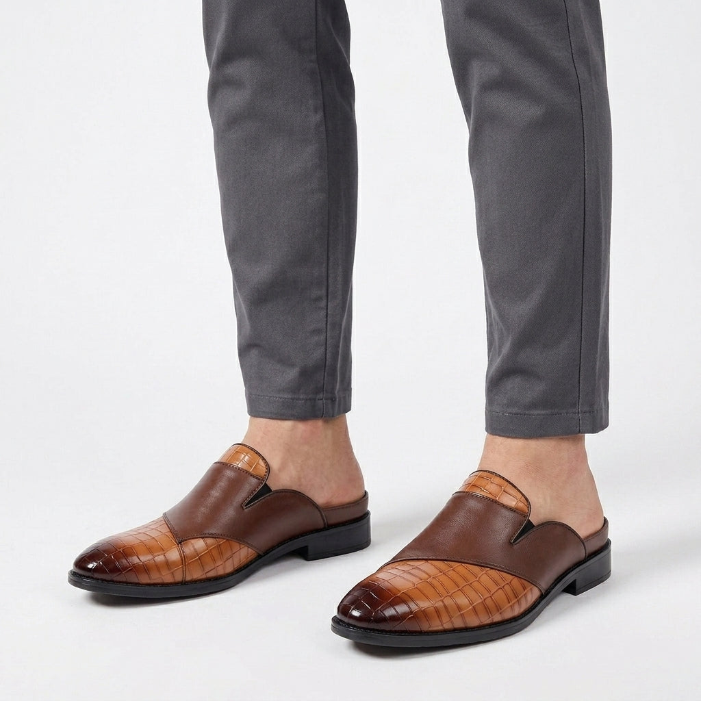 Mocassins En Cuir À Enfiler