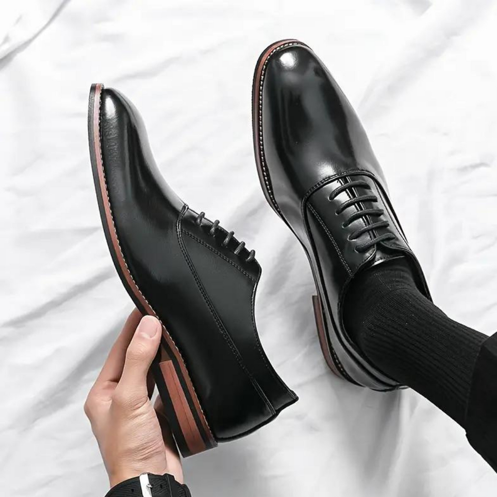 CHAUSSURES FORMELLES CUIR TALON BAS POUR HOMME