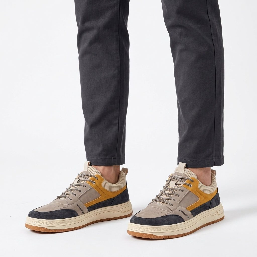 Chaussures En Cuir À Silhouette Classique