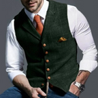 GILET SLIM À BOUTONS POUR HOMME