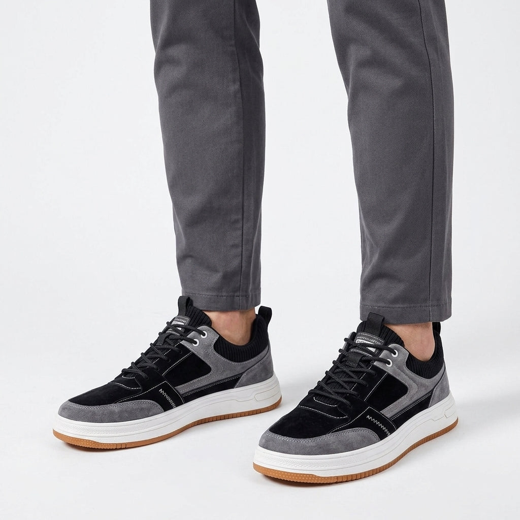 Chaussures En Cuir À Silhouette Classique