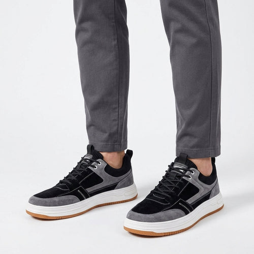 Chaussures En Cuir À Silhouette Classique
