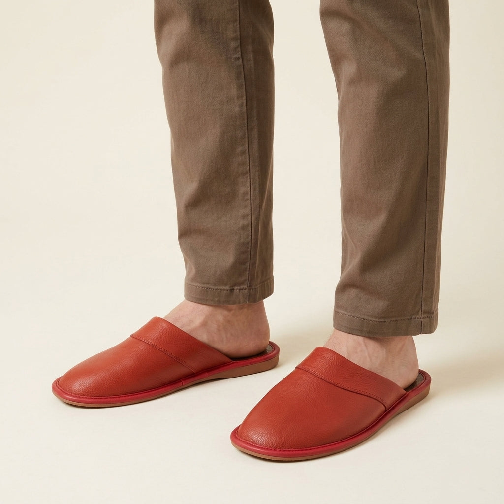 Chaussons D'Intérieur Slip-On Pour Hommes