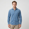 Chemise En Velours Côtelé Avec Poche Poitrine Pour Hommes