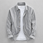 Chemise Ajustée Avec Ourlet Arrondi Pour Hommes