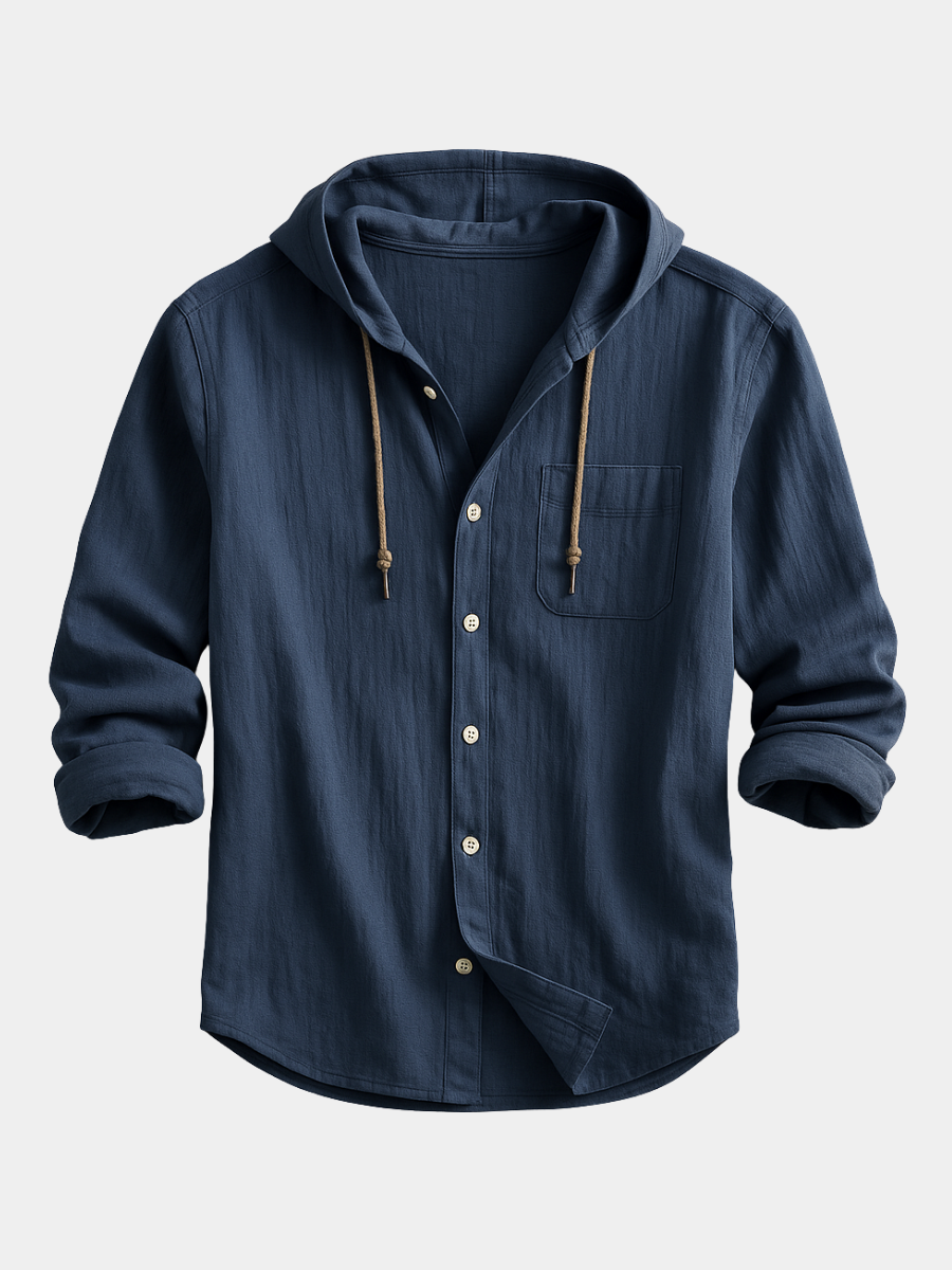 CHEMISE À CAPUCHE POUR HOMME