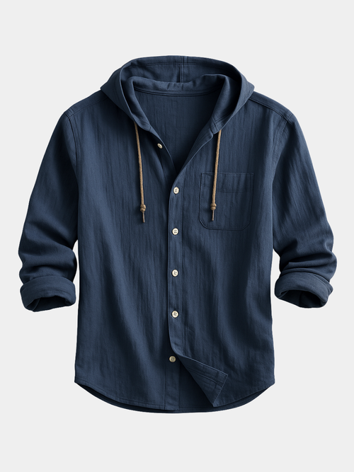 CHEMISE À CAPUCHE POUR HOMME