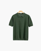Polo Zippé En Maille Aérée Pour Hommes
