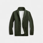 CARDIGAN HOMME MAILLE COL V BOUTONNÉ