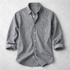 Chemise Décontractée Avec Poche Poitrine Pour Hommes