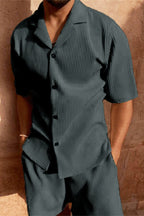 ENSEMBLE HOMME CHEMISE & SHORT