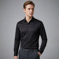CHEMISE HOMME COL V MANCHES LONGUES