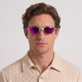 Lunettes De Soleil Sport Enveloppantes Polarisées Pour Hommes