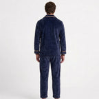 Ensemble De Pyjama D'Hiver En Polaire Pour Hommes