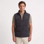 Gilet Matelassé Rembourré En Velours Côtelé Pour Hommes