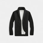 CARDIGAN HOMME MAILLE COL V BOUTONNÉ