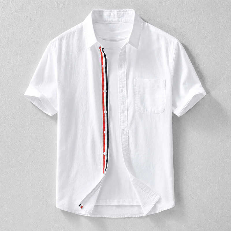 Chemise Ajustée Avec Poignets Fuselés Pour Hommes