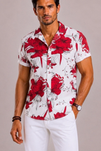 Chemise Fleurie Pour Hommes