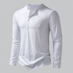 T-SHIRT HENLEY HOMMES