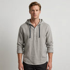 Chemise À Capuche Avec Manches Longues Pour Hommes