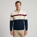 Pull À Col Zippé Avec Coupe Ajustée Pour Hommes
